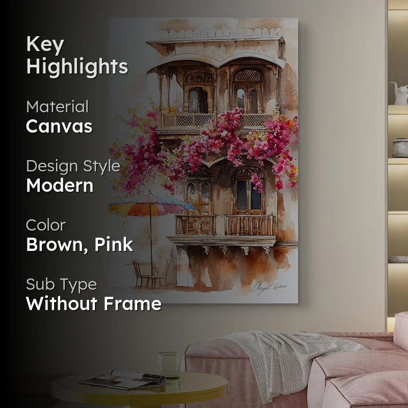 Garden Balconies Wall Painting media 2