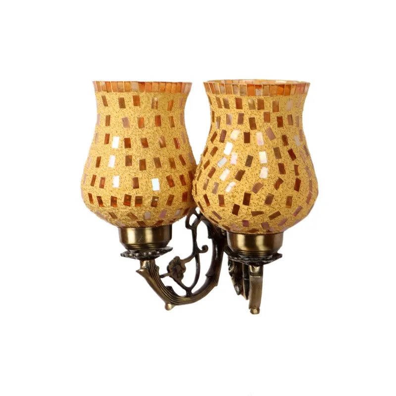 Golden Beam Iron Wall Lamp media 5