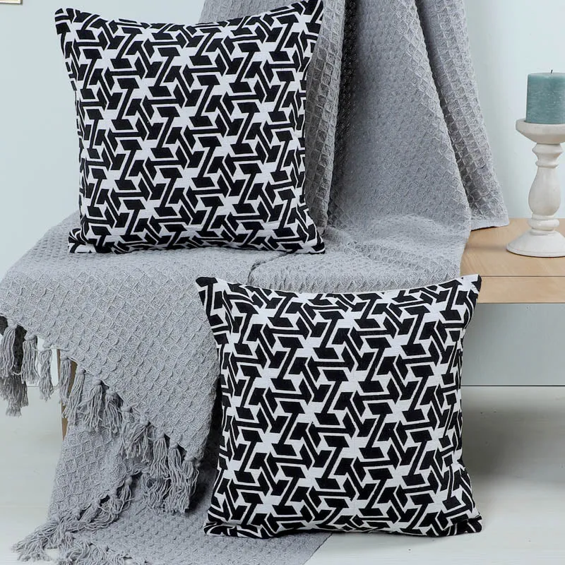 Krios Cotton Throw & Cushion - Three Piece Set media 6