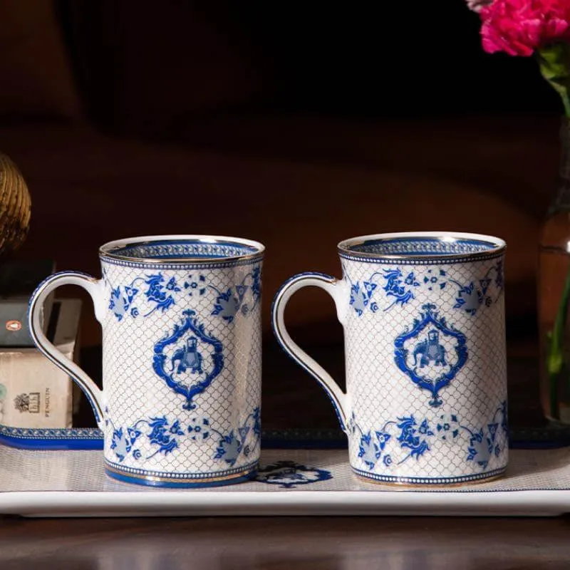 Hafsa Mug & Tray Set - Set Of Three media 1