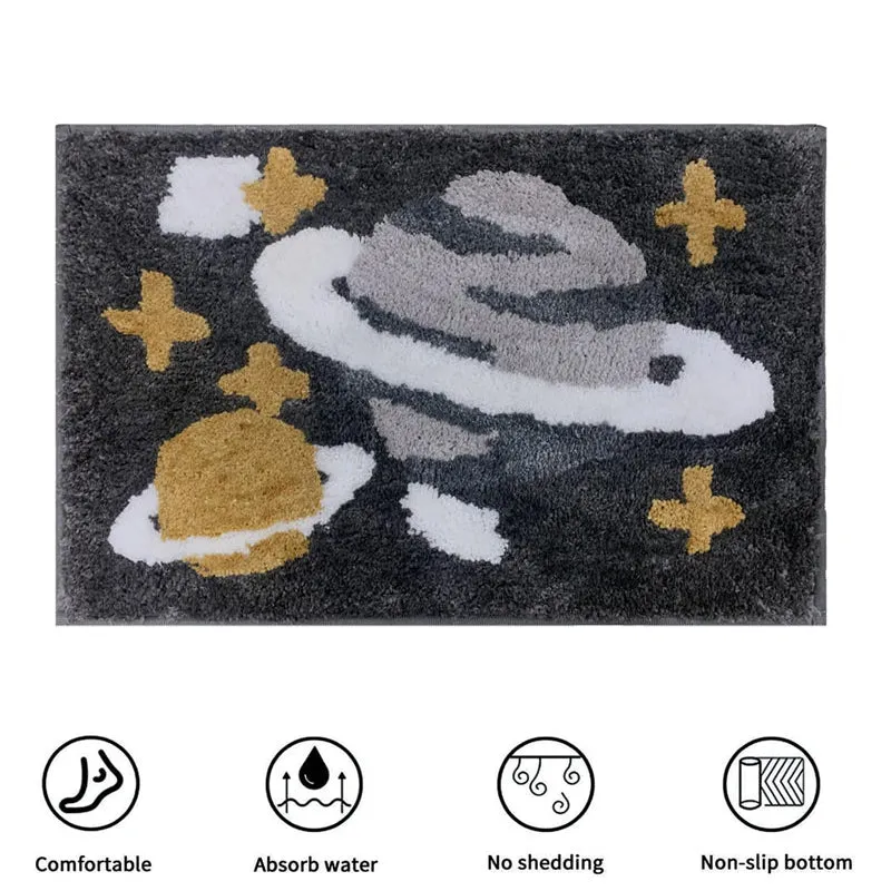 Planetarium Microfiber Bath Mat - Silver media 8