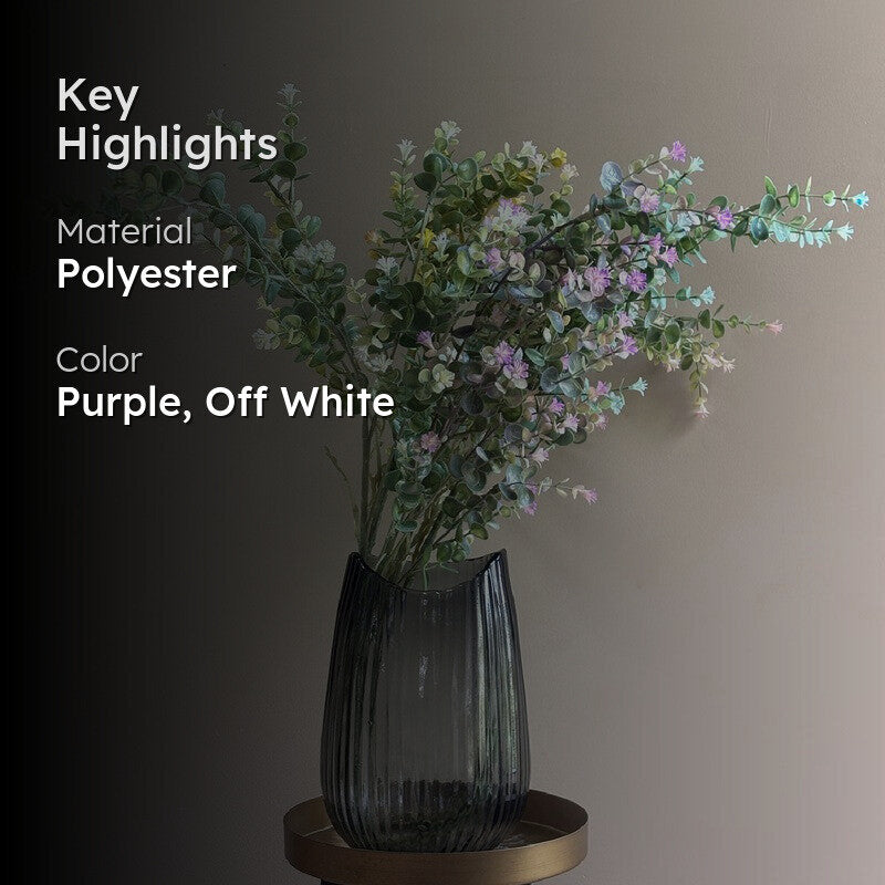 Faux Eucalyptus Branch without Vase media 2