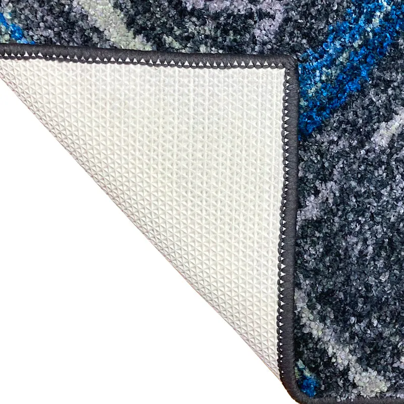 Albion Bath Mat - Blue & Black media 5