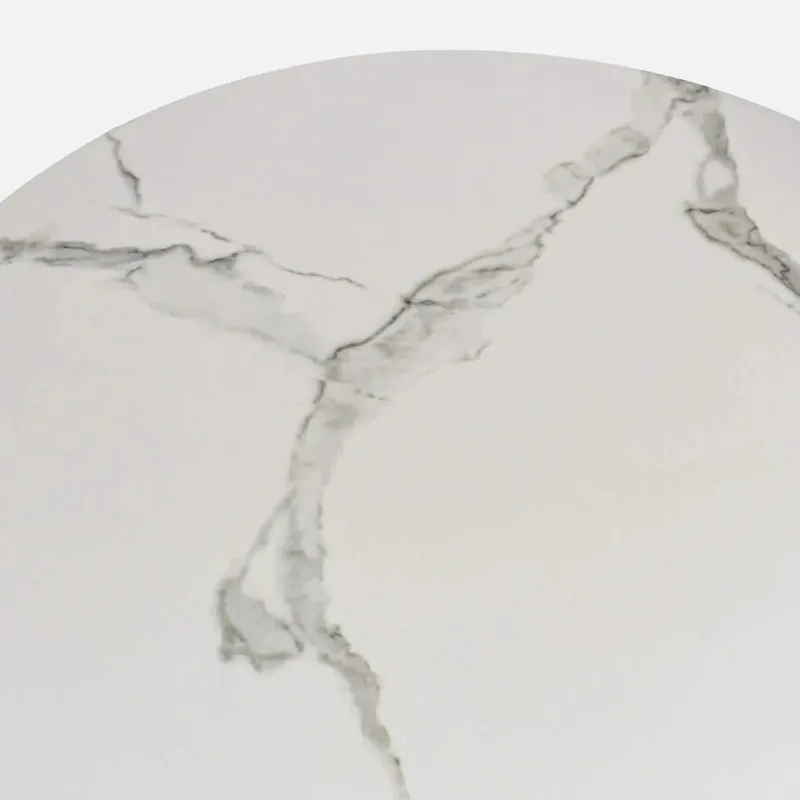 Mirage Orb Accent Table with Marble Top media 5
