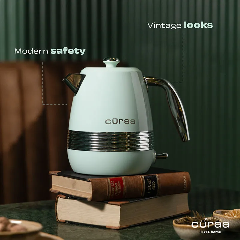 Cüraa By YFL Home Retro Electric Kettle (Green/2000 W) - 1.8 Litre media 5
