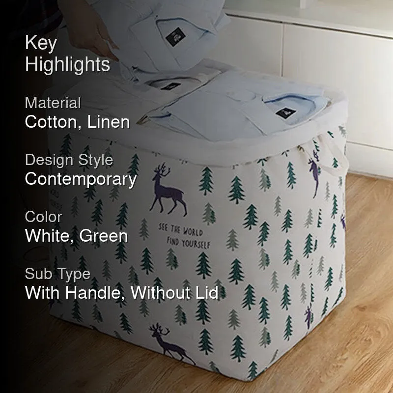 Pine Forest Laundry Basket media 2