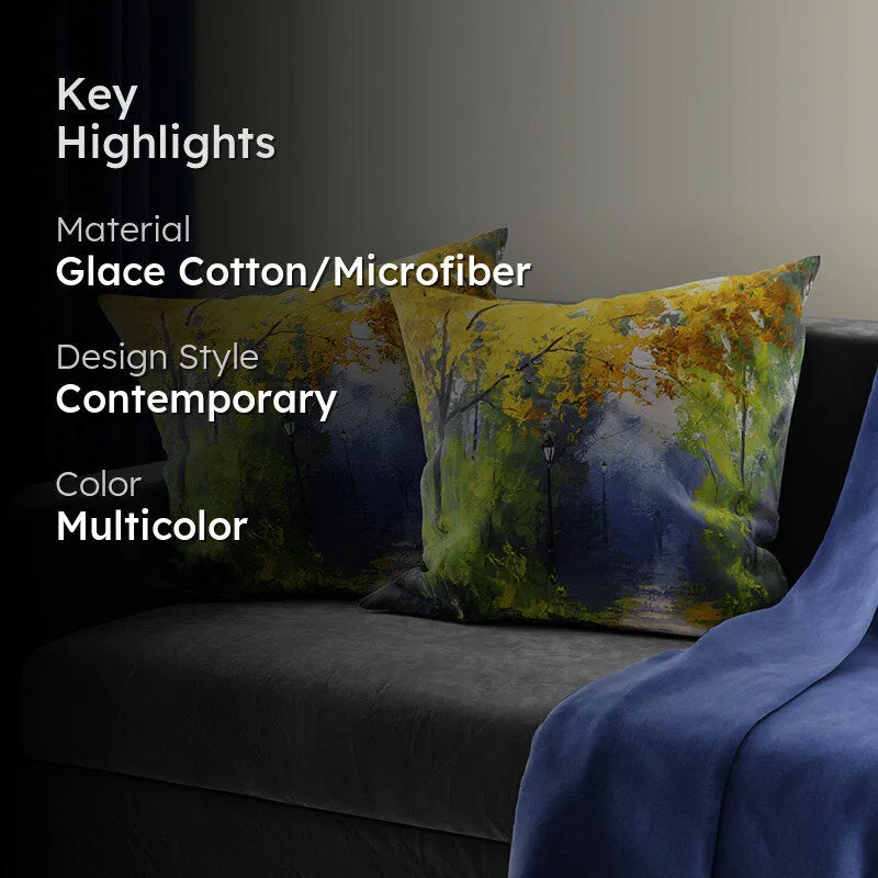 Aspen Printed Cushion Cover Set - Set Of Two media 2