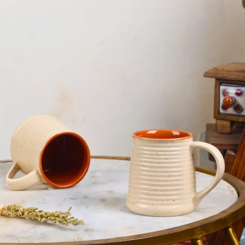 Alvira Ceramic Coffee Mug (250 mL) - White media 3