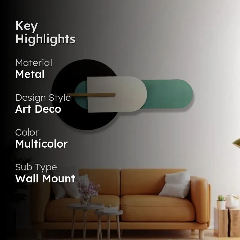 Noble Nucleus Modern Metal Wall Accent media 2