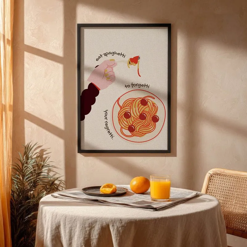 Gourmet Heat Archival Canvas Wall Art - Black media 4