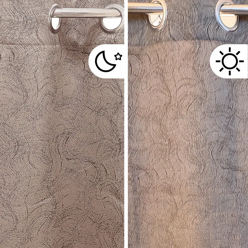 Sabrina Jacquard Blackout Curtain - Set Of Two media 6