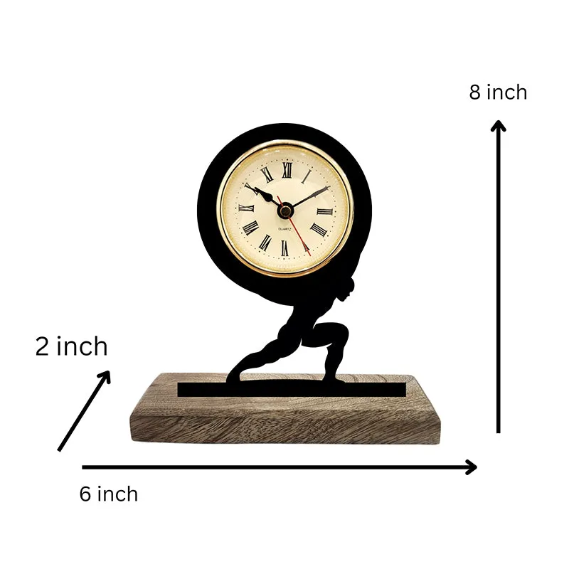 Atlas Analog Table Clock media 5