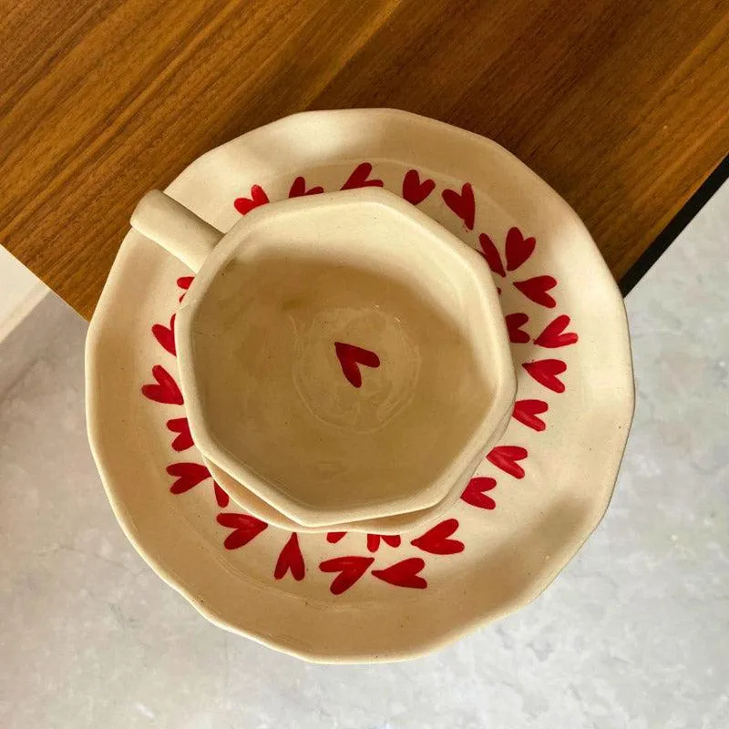 Amour Heart Dinner Set - 3 Piece Set media 1