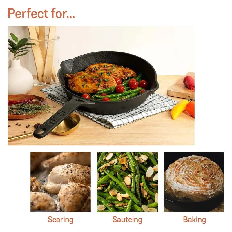 Meyer Cast Iron Frying Pan - 1100 mL/9.2 Inches - 5