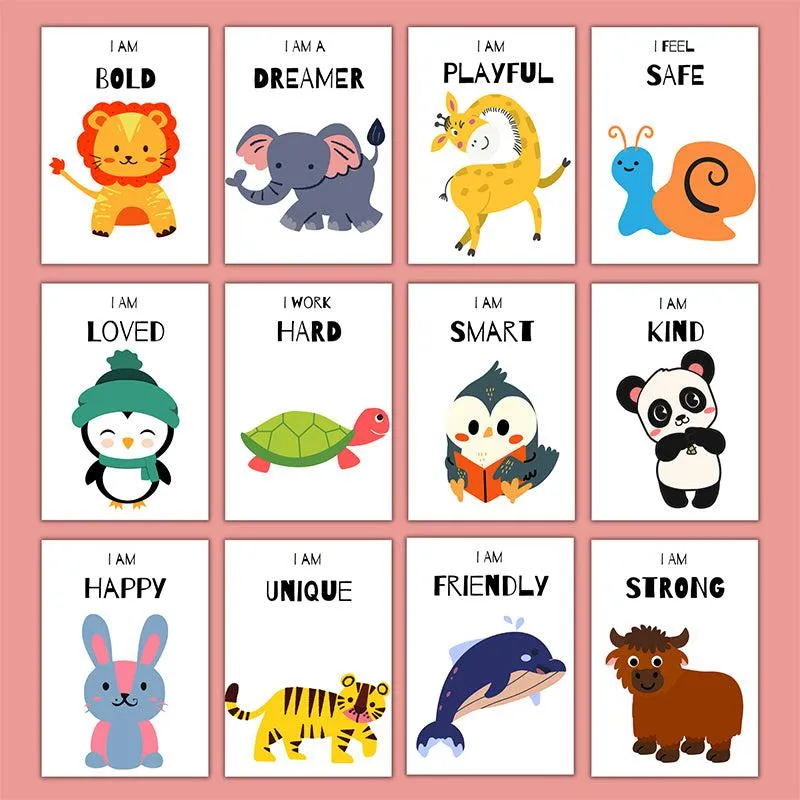 I Am Bold Leo Wall Poster  - Set Of Twelve media 4