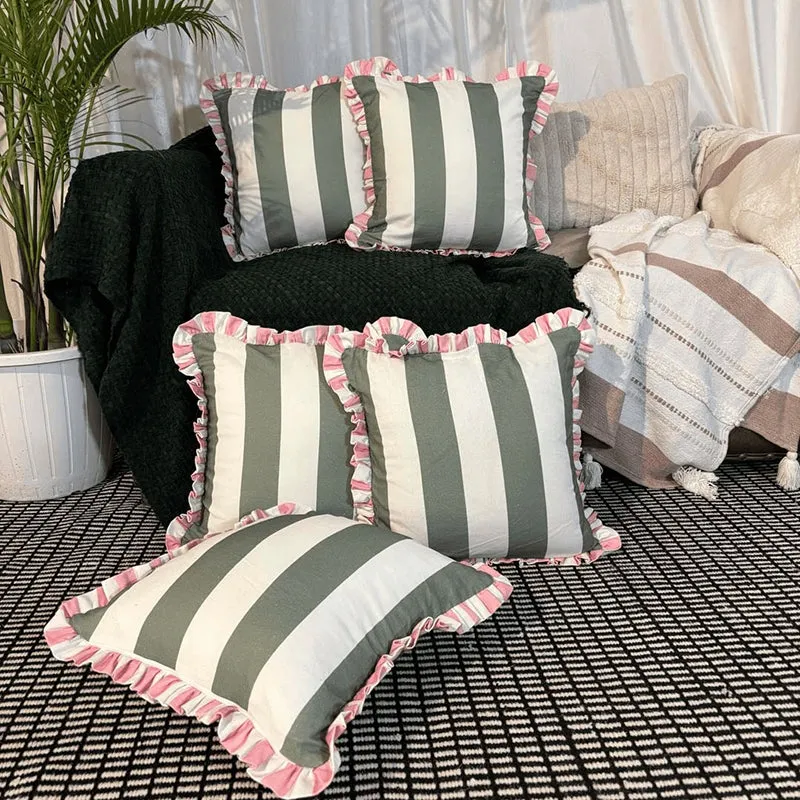 Stripe III Cushion Cover - Set Of Five media 1