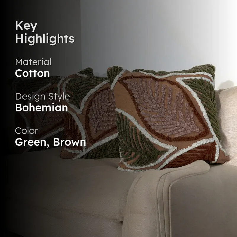 Texturea Tufted Cushion Cover Set - Set Of Three media 2