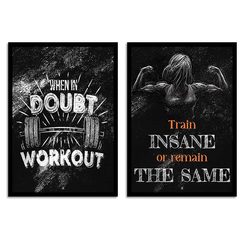 Workout Wall Art - Set Of Two media 5