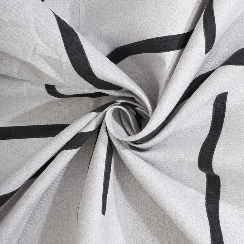 Juniper Fitted Bedsheet (White) - 180 GSM media 5