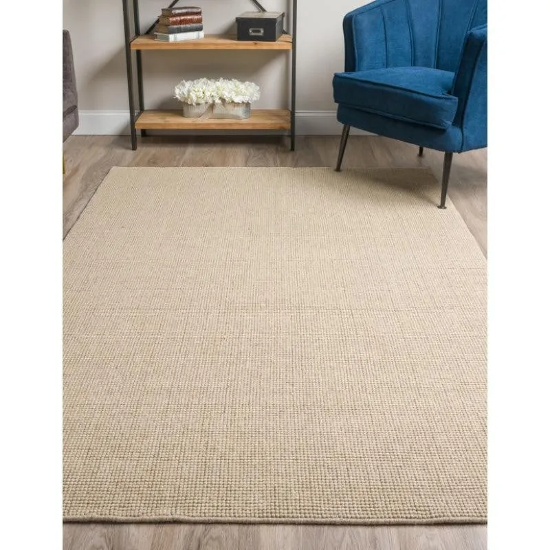 Handloom Hand Loomed Legacy Wool Rug - Oatmeal media 3
