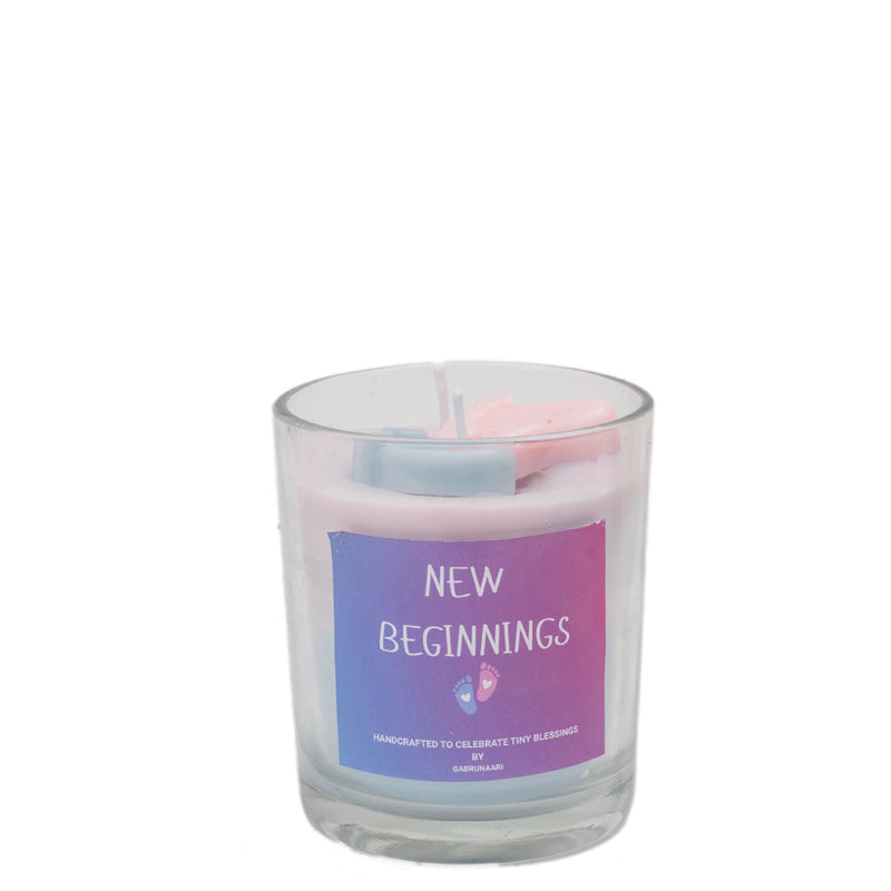 New Beginnings Scented Candle - Neem, Basil media 5