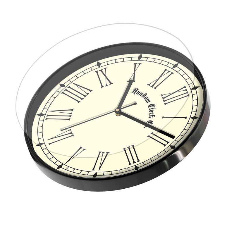 Romanza Premium Silent Sweep Wall Clock - Yellow media 5