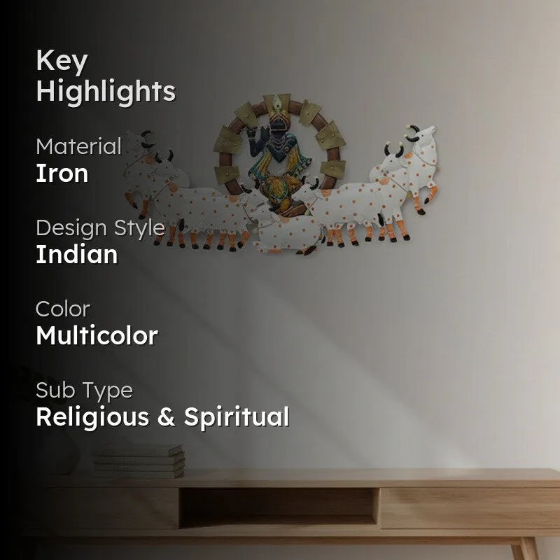 Nandagopala Iron Wall Accent media 2