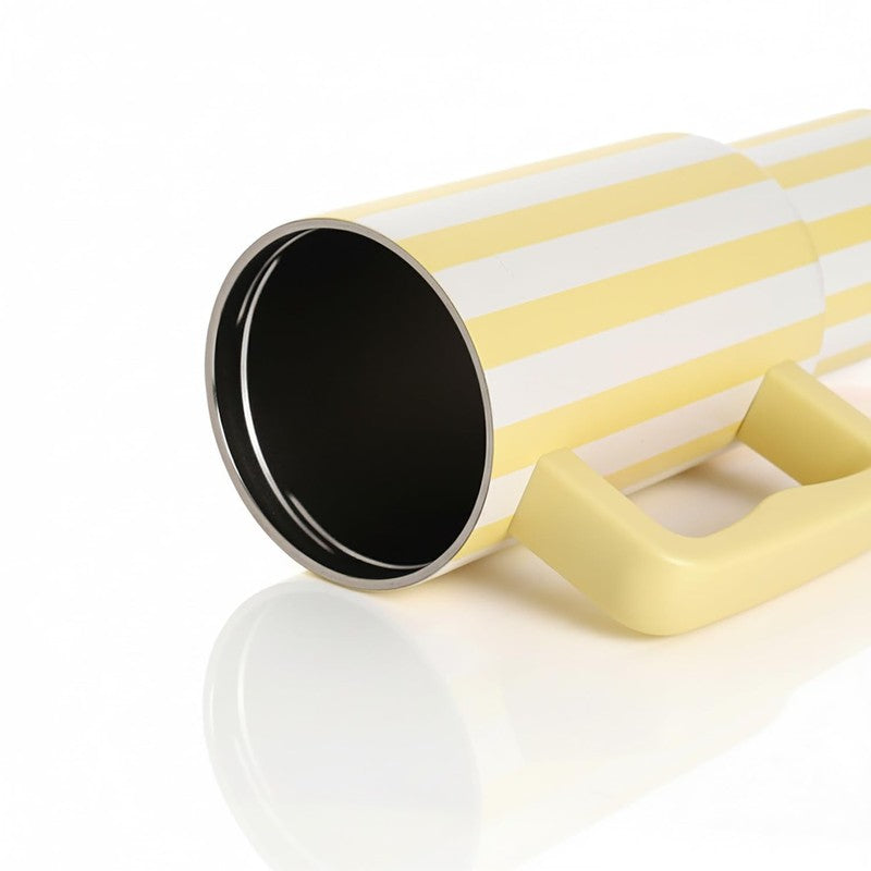 Urban Stripe Stainless Steel Tumbler - 1200 ML media 8