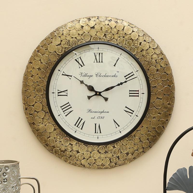 Goldline Chrono Analog Wall Clock