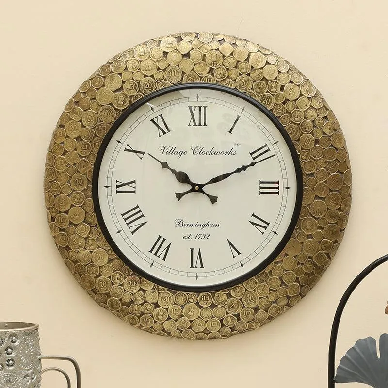 Goldline Chrono Analog Wall Clock media 1