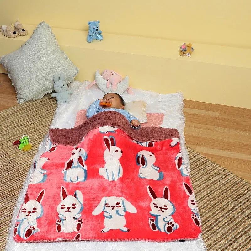 Monte Carlo Bunny Blossom Blanket - 550 GSM media 1