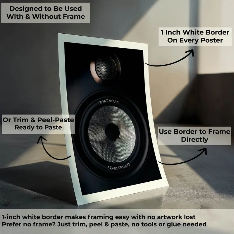 Acoustic Impact Wall Poster media 9