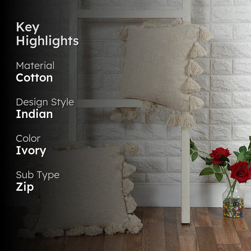Tassia Cushion Cover (Off White) - Set Of Two media 2