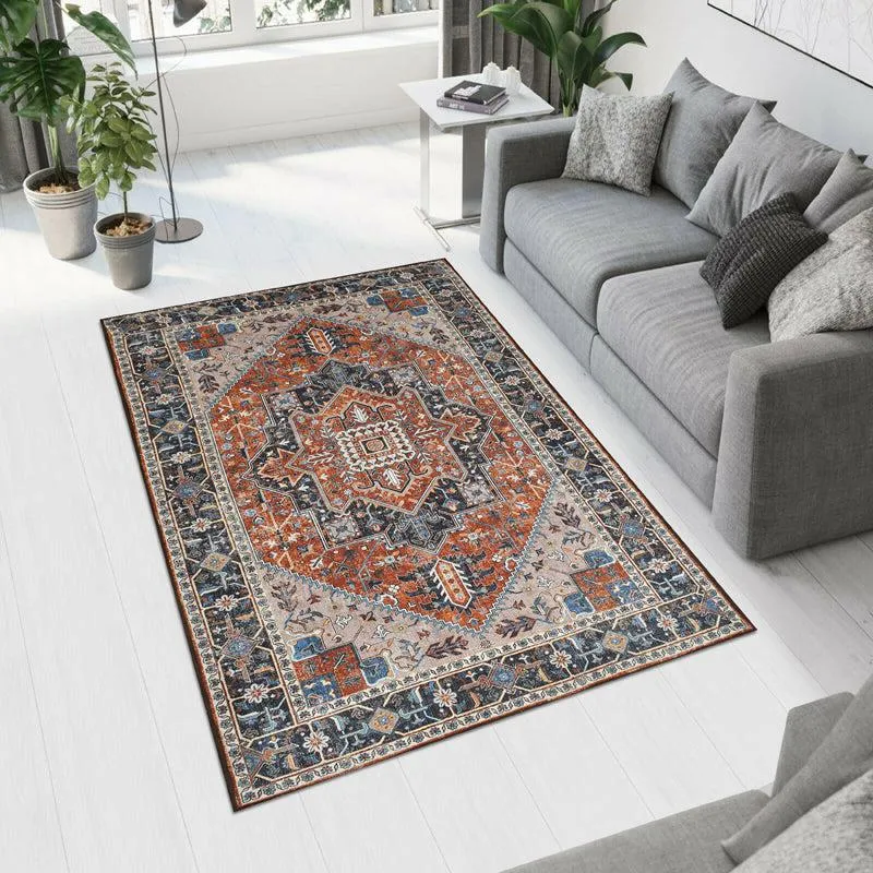 Ruhani Velvet Rectangle Anti-Skid Carpet media 5
