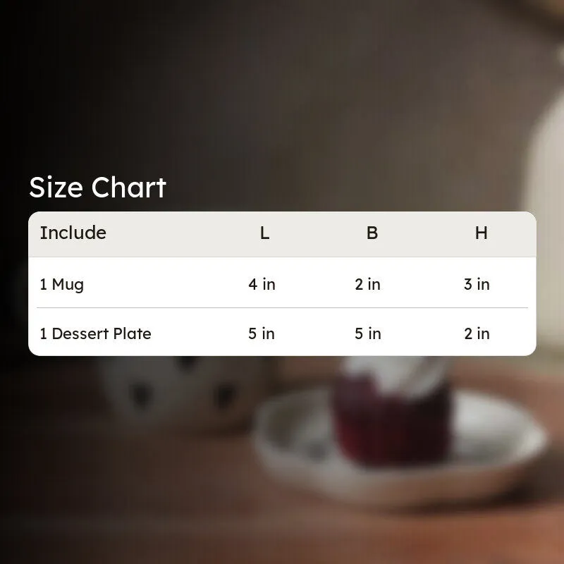 Hearty Tale Cup & Saucer - Four Piece Set media 5