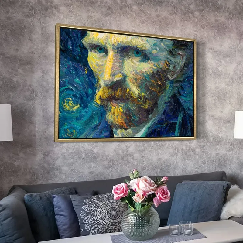Colorful Mind Canvas Wall Painting With Frame media 6