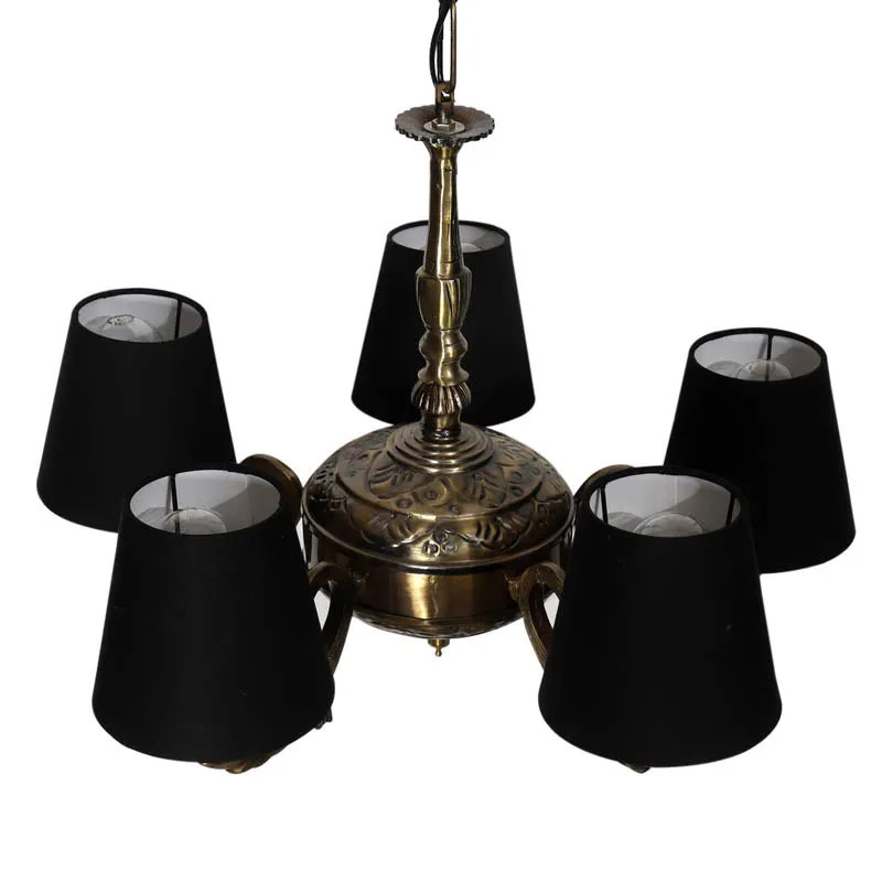 Corvo Conical Golden Antique Ceiling Lamp media 3