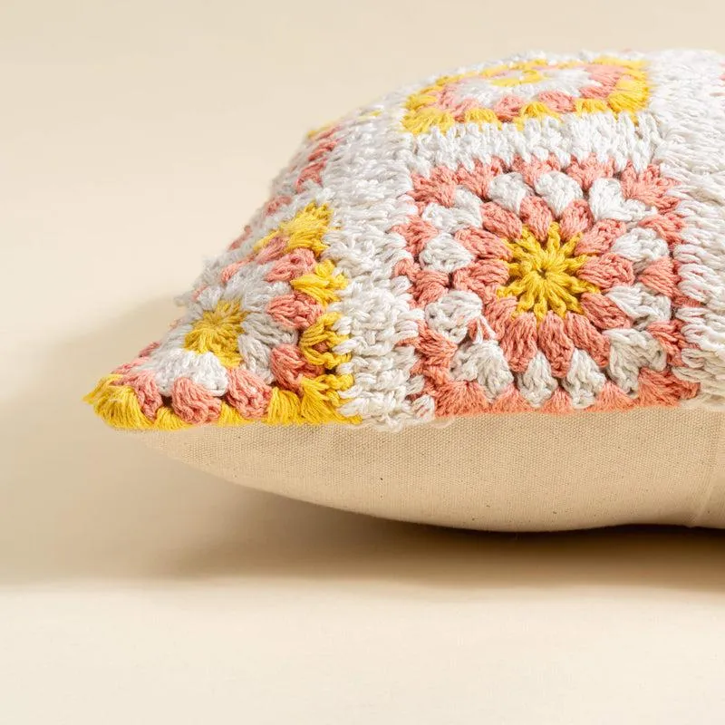 Lethe Crochet Cushion Cover - Square media 6