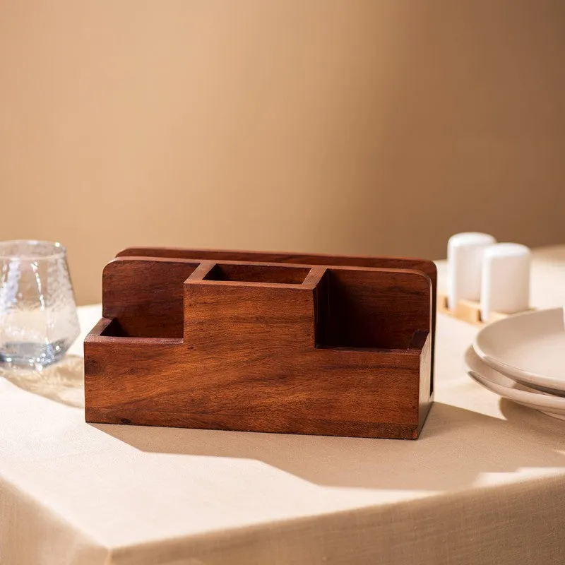 TimberNest MDF Cutlery Stand media 4