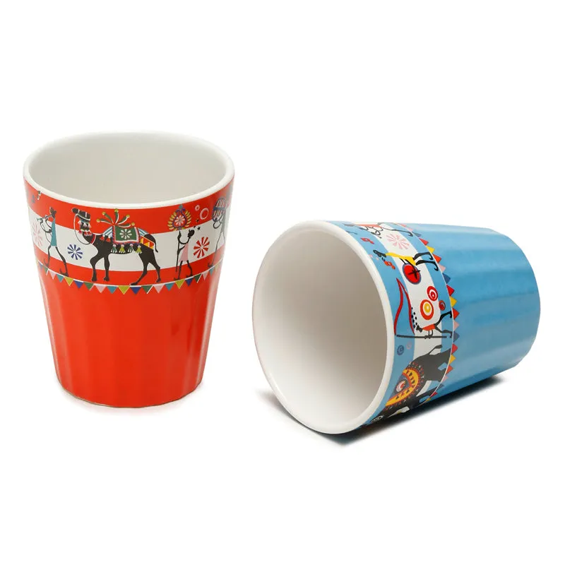 Elephenta Ceramic Tea Cup (130 mL Each) - Set Of Six media 4