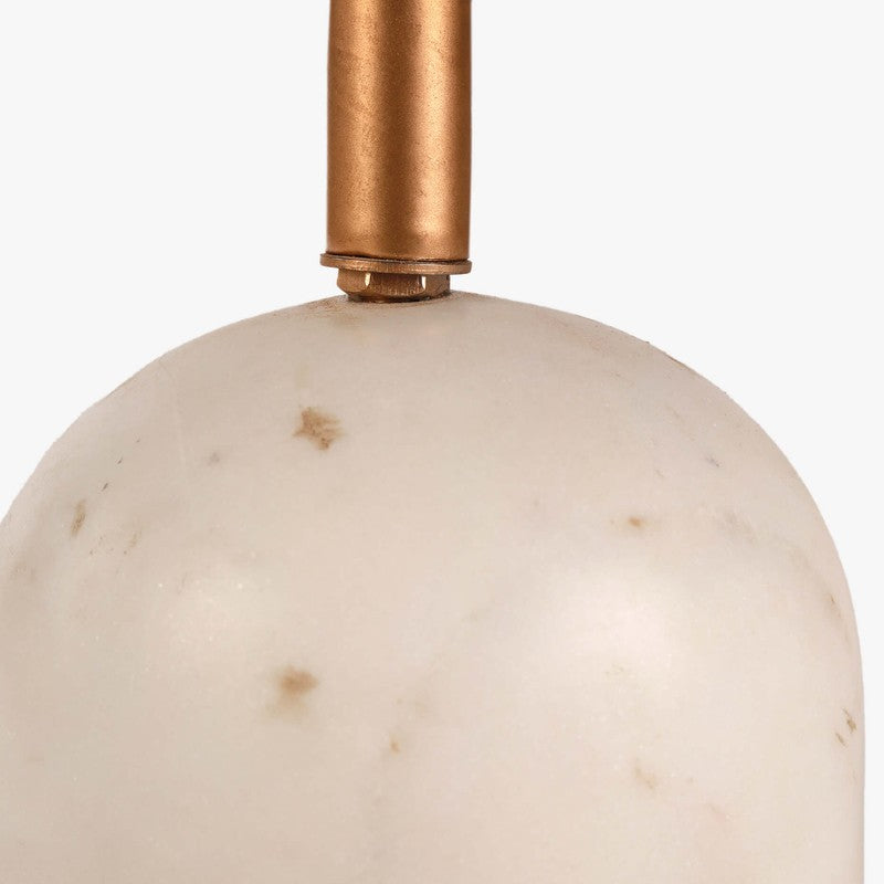 Orange Tree Cusp Sisal Mild Steel Table Lamp - White,Beige media 7