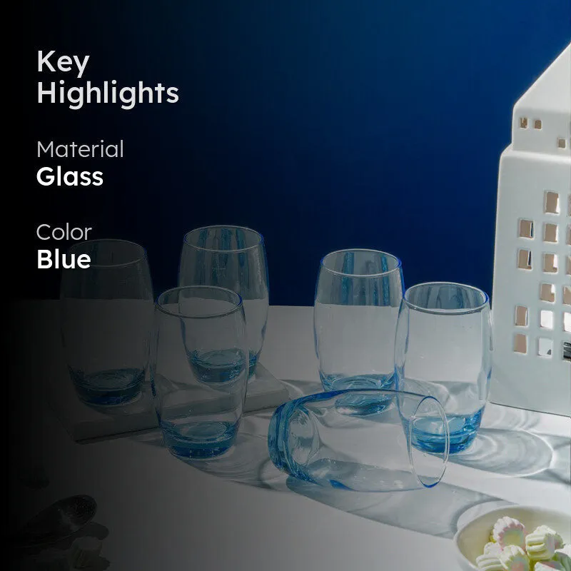 Luminarc Salto Glass (350 mL/Blue) - Set Of Six media 2