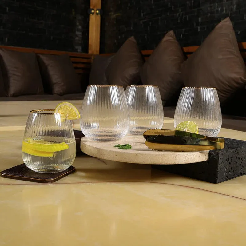 Aqua Serve Drinking Glasses (360 mL Each) - Set of Four media 1