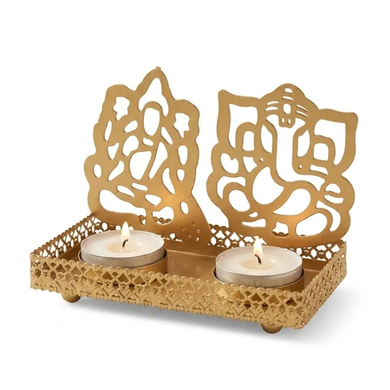 Lakshmi Ganesh Illuminating Diyas media 5