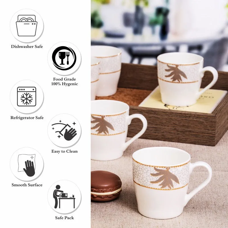 Serene Bone China Tea Cup (180 mL Each) - Set Of Six media 5