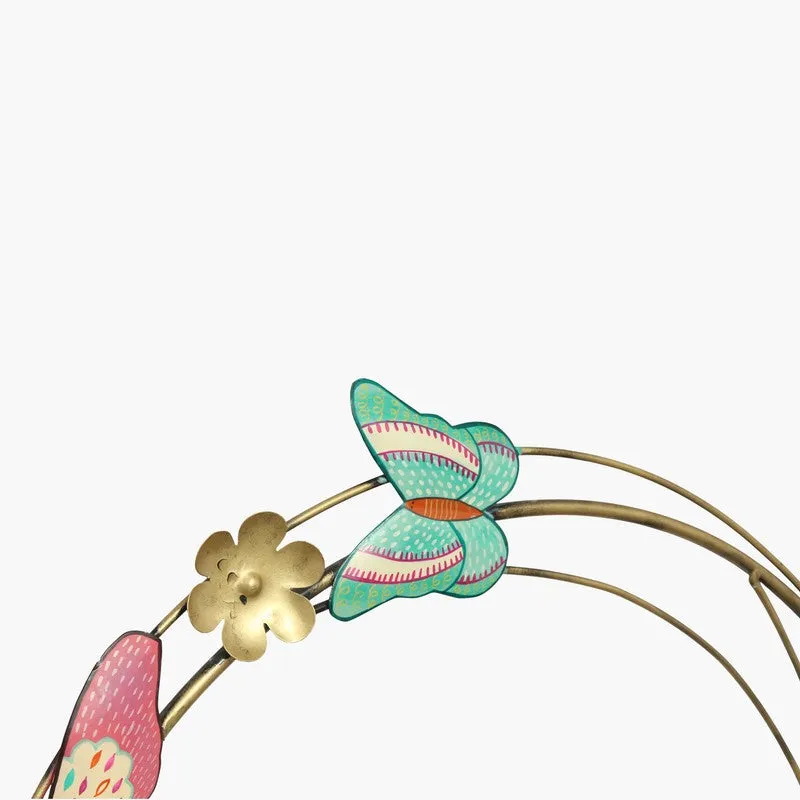 Butterfly Wreath Metal Wall Accent media 5