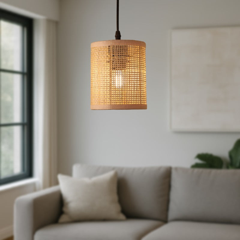 Jorinor Rattan Ceiling Lamp