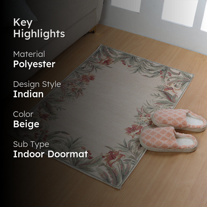 Turida Floral Door Mats media 2
