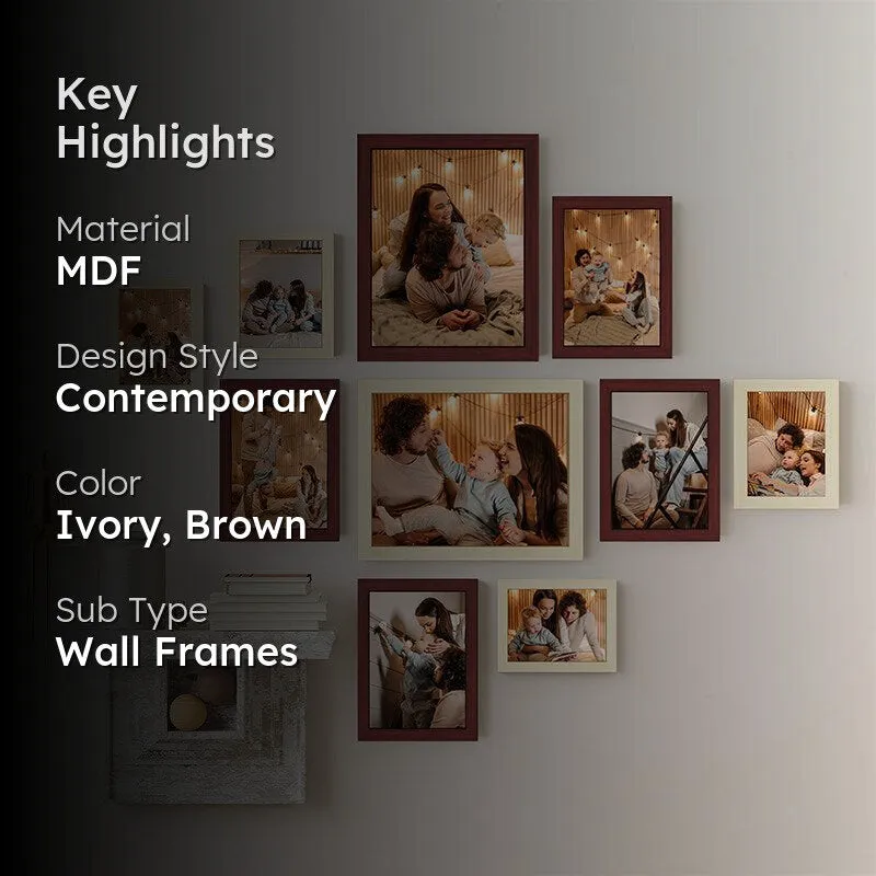 Cleo Photo Frame - Set Of Ten media 2