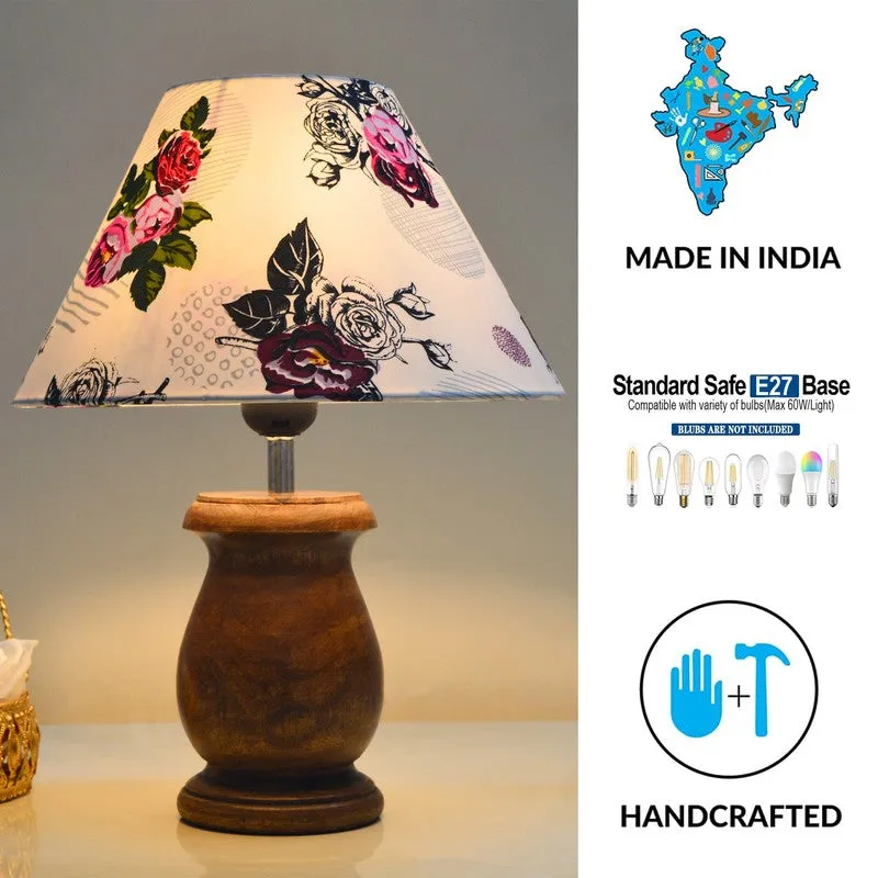 BlossomNest Wooden Table Lamp media 5